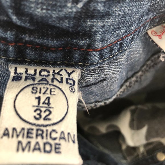 🛍️🛍️SOLD Lucky Brand Jeans women's 14 XXLONG - Picture 3 of 6